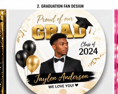 Graduation Fans
